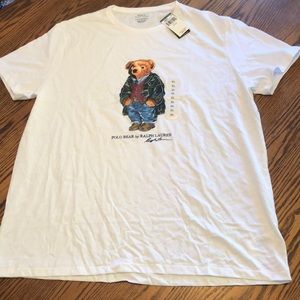 Men’s new with tags Ralph Lauren Polo bear t shirt